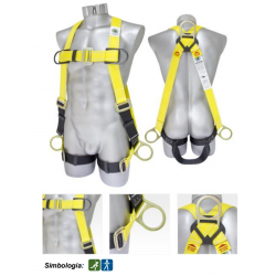 Arnés posicionamiento costuras reflejantes 1